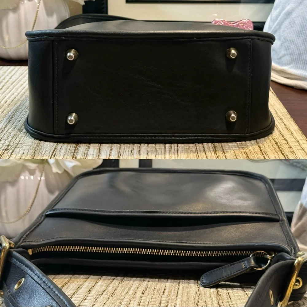 ❤️SOLD❤️Vintage Coach Navy Legacy Zip 9966 - Picture 5 of 11